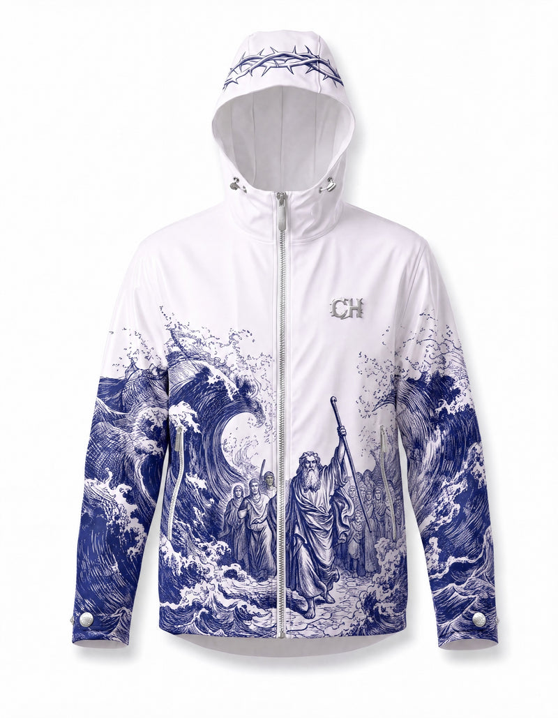 Chase Heaven Rain Shell Navy wet front