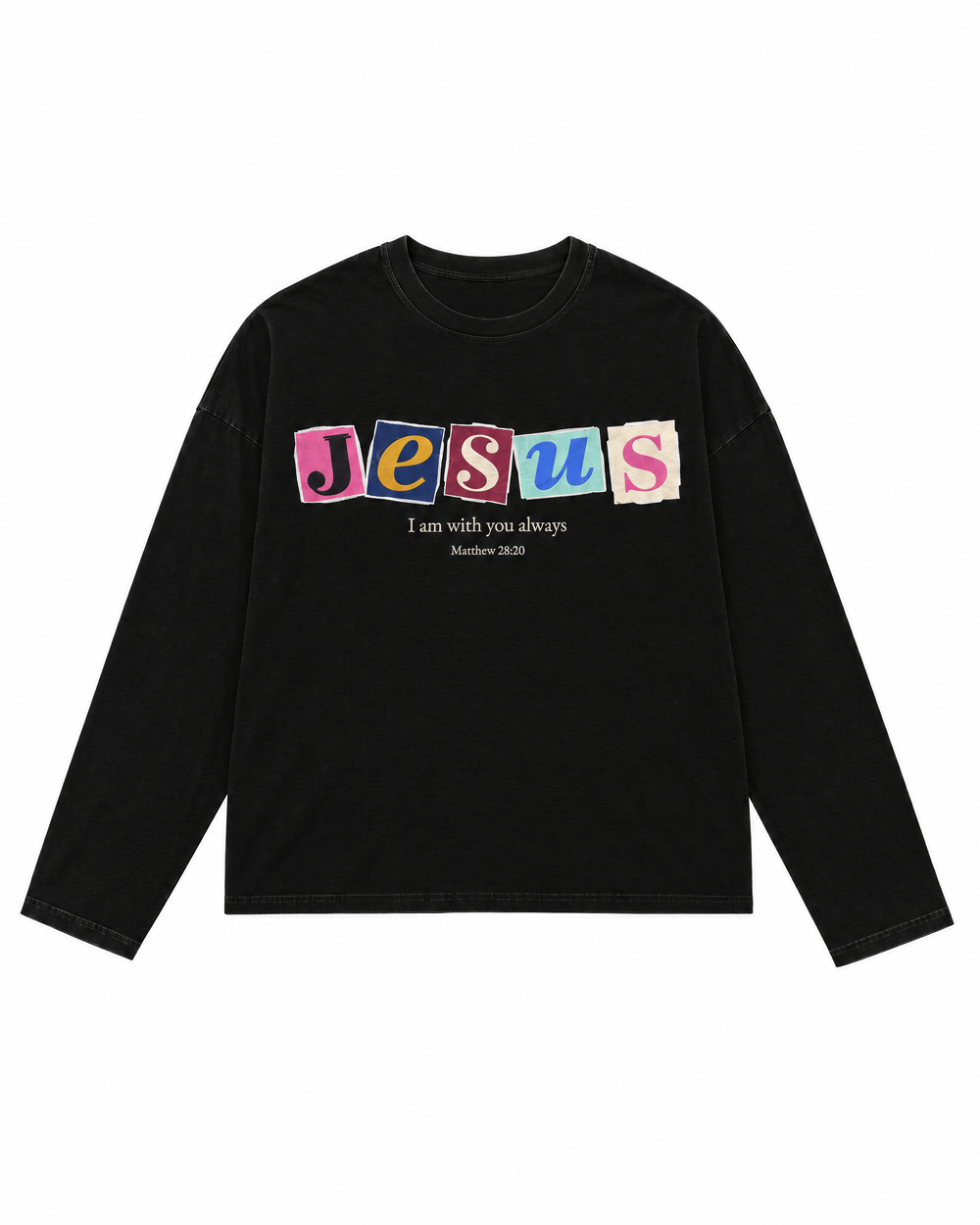 The Comic Longsleeve — Black