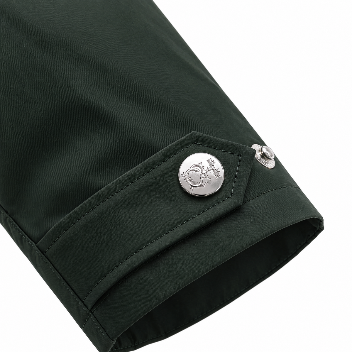 The Rain Shell ROMANS, dry sleeve fastening detail 